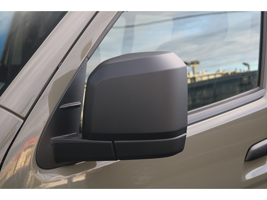 ドアミラーカバー塗装(マットブラック)♪