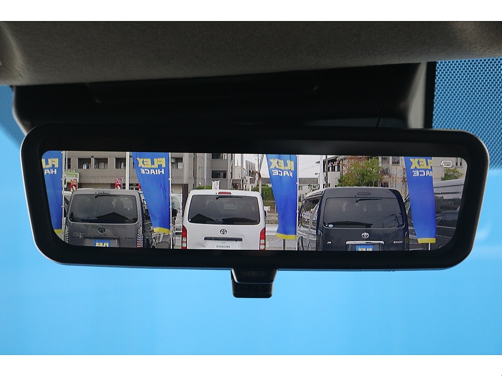 大荷物でも安心！デジタルインナーミラー！