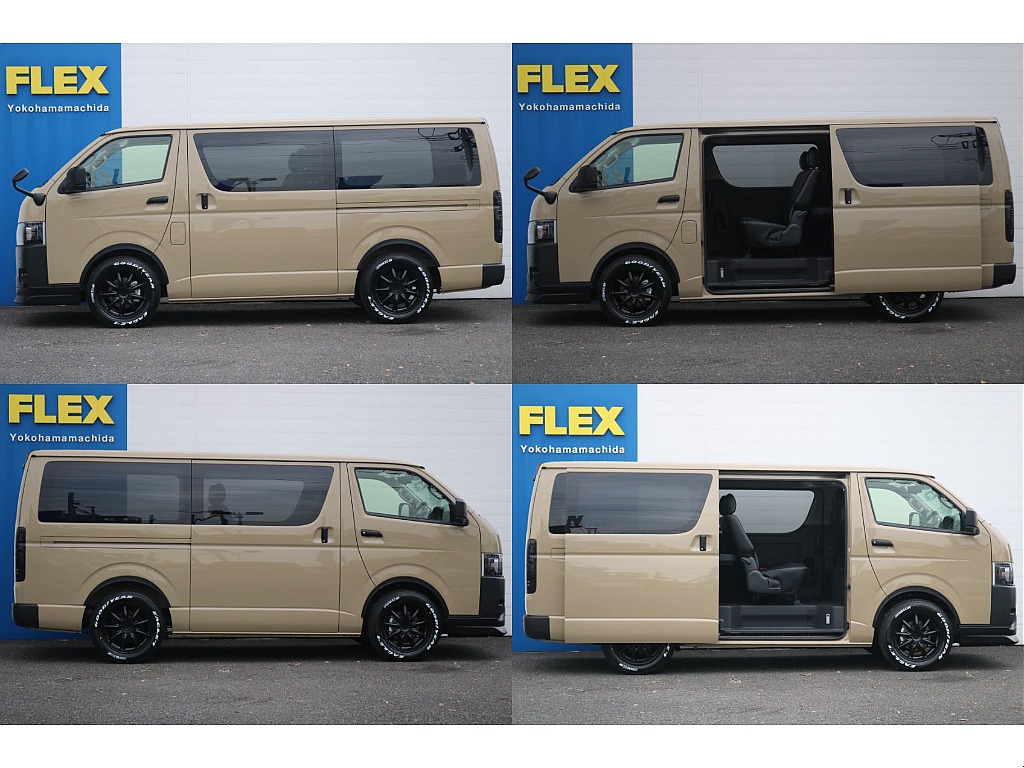 間口の広いスライドドアで乗り降り楽々♪