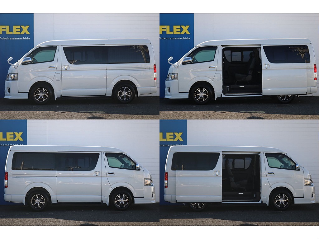 間口の広いスライドドアで乗り降り楽々♪