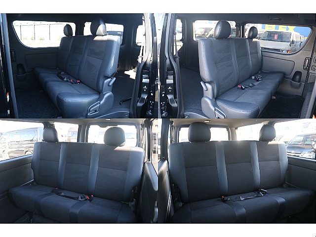 厚みがあり座り心地のいい二列目シート♪