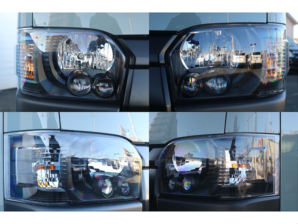 ヘッドライトインナー塗装(マットブラック)♪