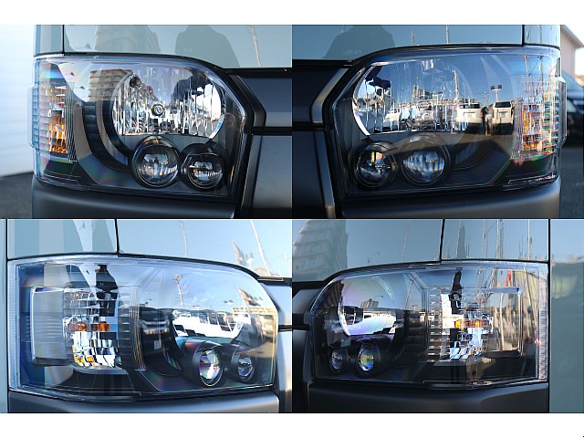 ヘッドライトインナー塗装(マットブラック)♪