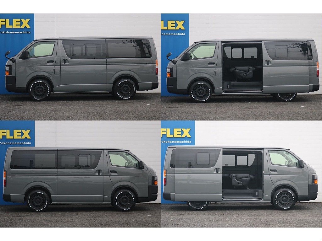 間口の広いスライドドアで乗り降り楽々♪