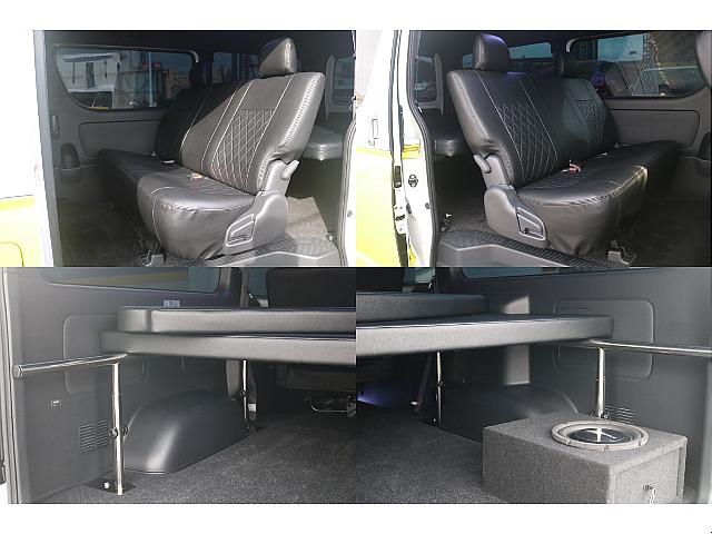 厚みがあり座り心地のいい二列目シート♪