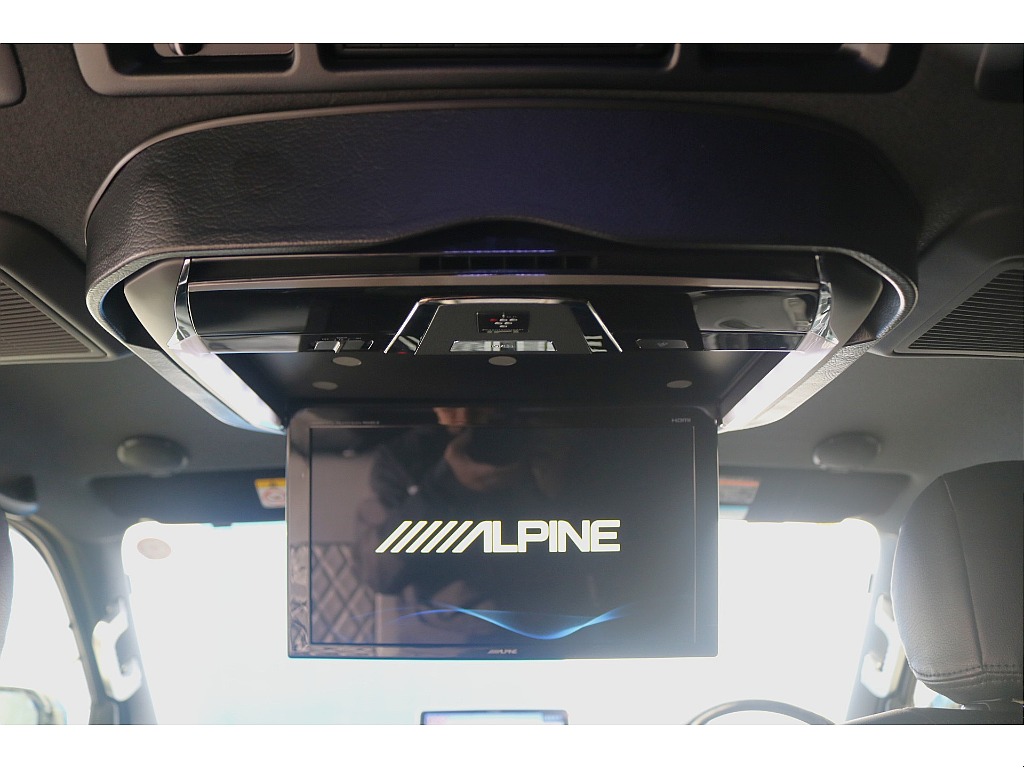 アルパイン　12.8インチフリップダウンモニター♪
