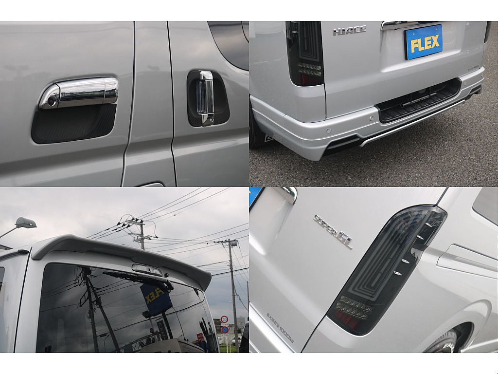 TRDリアバンパースポイラー♪ テールはFLEXoriginal　NEO ＴＲＡＣＥ　LEDテール♪
