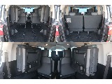 ３列目を跳ね上げれば大型荷物も積めます♪