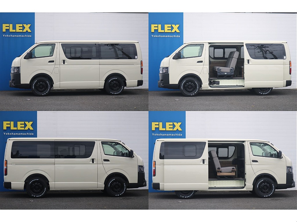 間口の広いスライドドアで乗り降り楽々♪