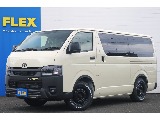 9型ハイエースバンベース　WoodVillage入庫いたしました！ ハイエース標準ボディＤＸ５ドア車両をベースに 車内をウッド調インテリアで統一！