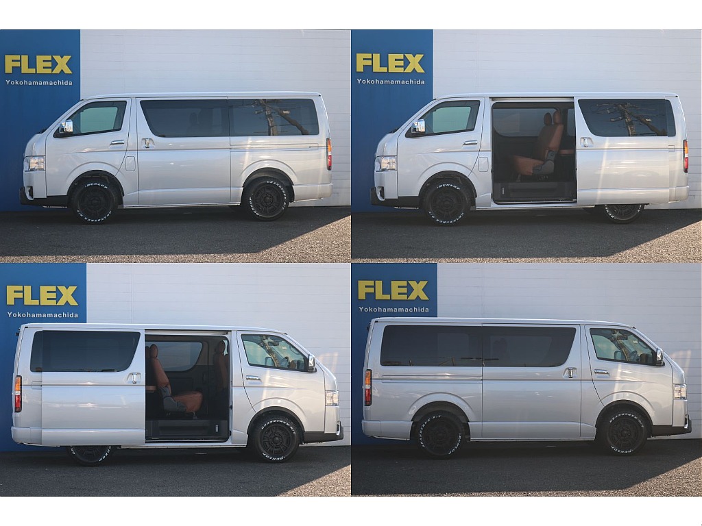 間口の広いスライドドアで乗り降り楽々♪