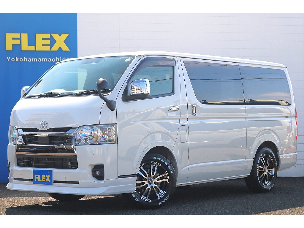 トヨタ&nbsp;ハイエースバン&nbsp;5D2.8DTスーパーGLダークプライムⅡロング&nbsp;ライトカスタム 特別仕様車&nbsp;神奈川県