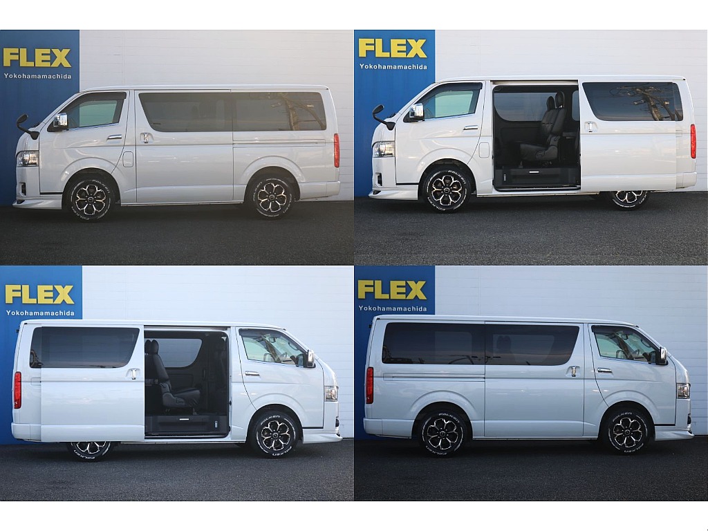 トヨタ&nbsp;ハイエースバン&nbsp;5D2.0スーパーGLダークプライムⅡロング&nbsp;純正エアロ ベッドキット&nbsp;神奈川県の詳細画像&nbsp;その19