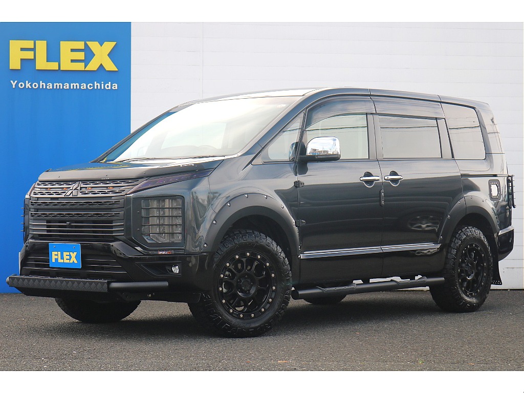 三菱&nbsp;デリカD：5&nbsp;2.2DT P 4WD&nbsp;大型ナビ リフトアップ&nbsp;神奈川県