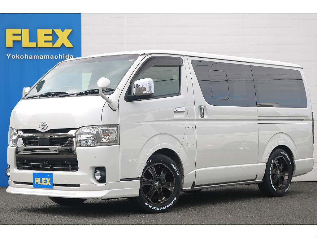 トヨタ&nbsp;ハイエースバン&nbsp;5D2.8DTスーパーGLダークプライムⅡL 4WD&nbsp;内装架装Ver4 エアロ&nbsp;神奈川県
