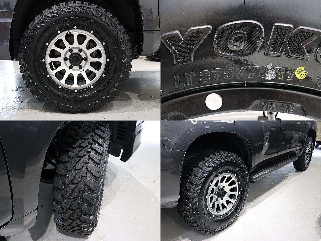 新品YOKOHAMAジオランダーMTとデルタフォースアルミホイール！