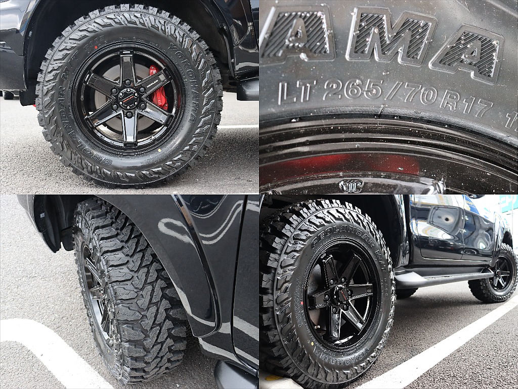 新品KEELER17インチホイールに新品ジオランダーMTタイヤのコンビネーション！