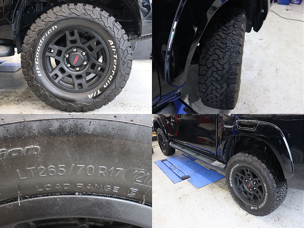 BFG製ATタイヤ＆TRDホイール装備済み！