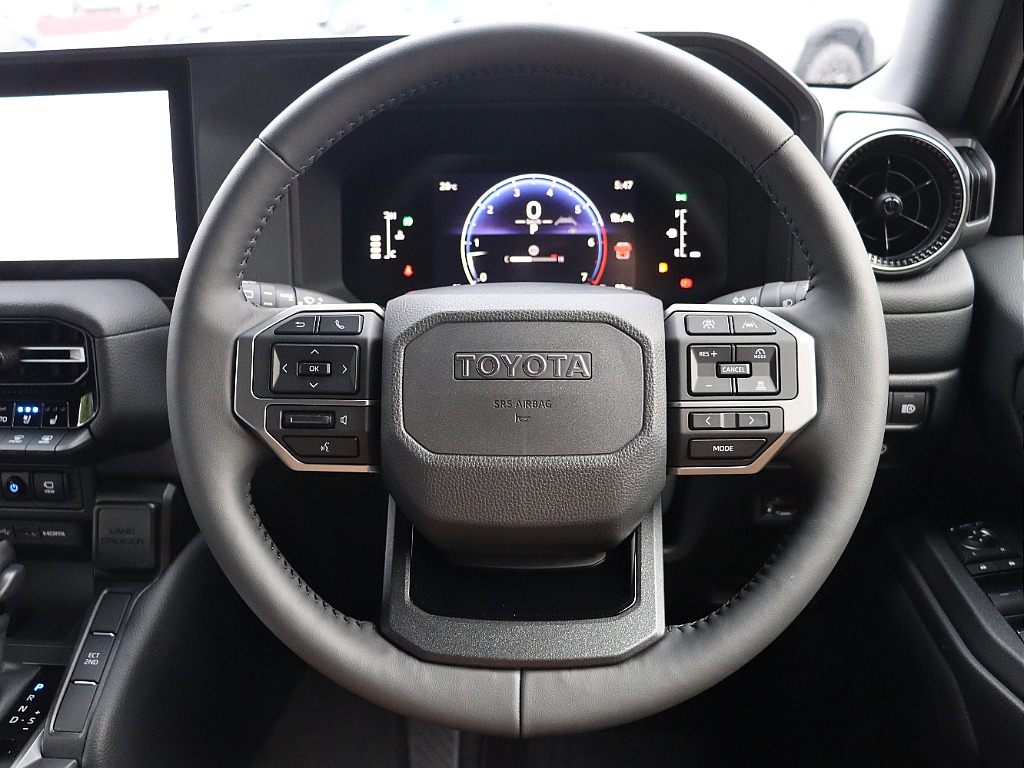 ステアリング！