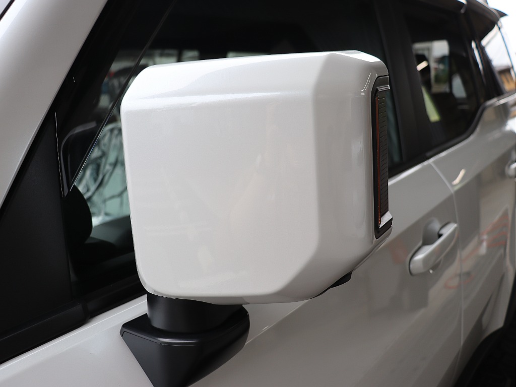 サイドミラー！