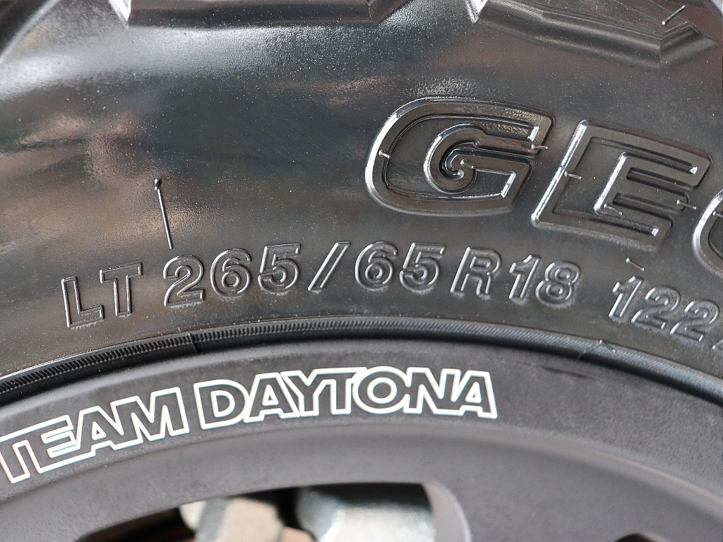 タイヤサイズ！