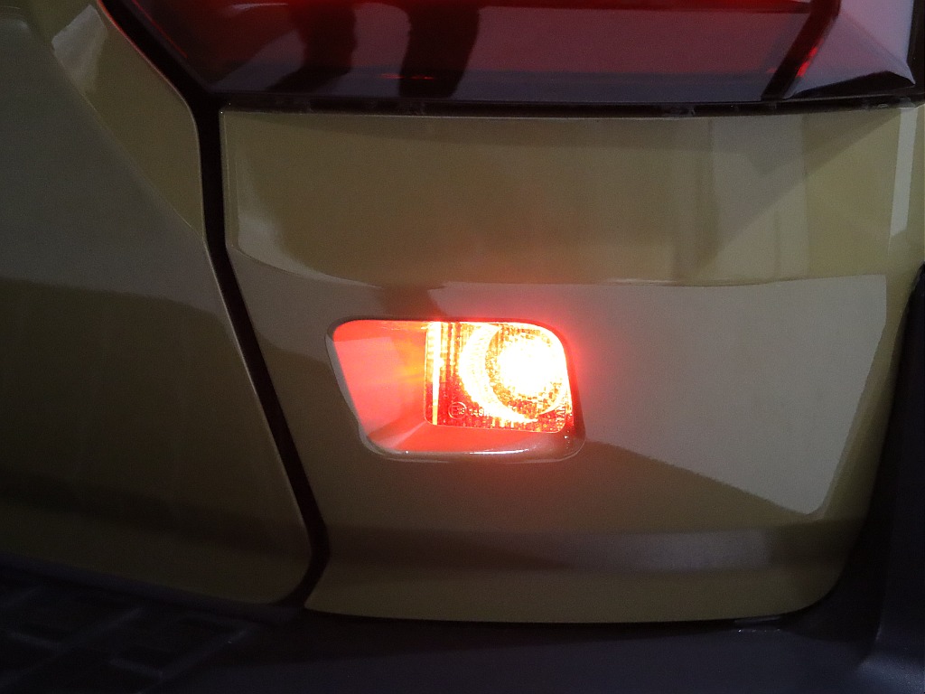 リアフォグランプ！