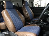 1列目シート！新品デニム調シートカバー装着！！