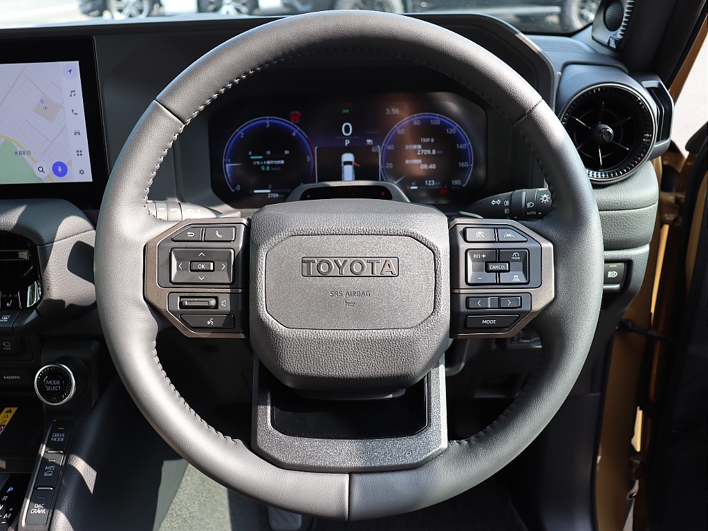 ステアリング！