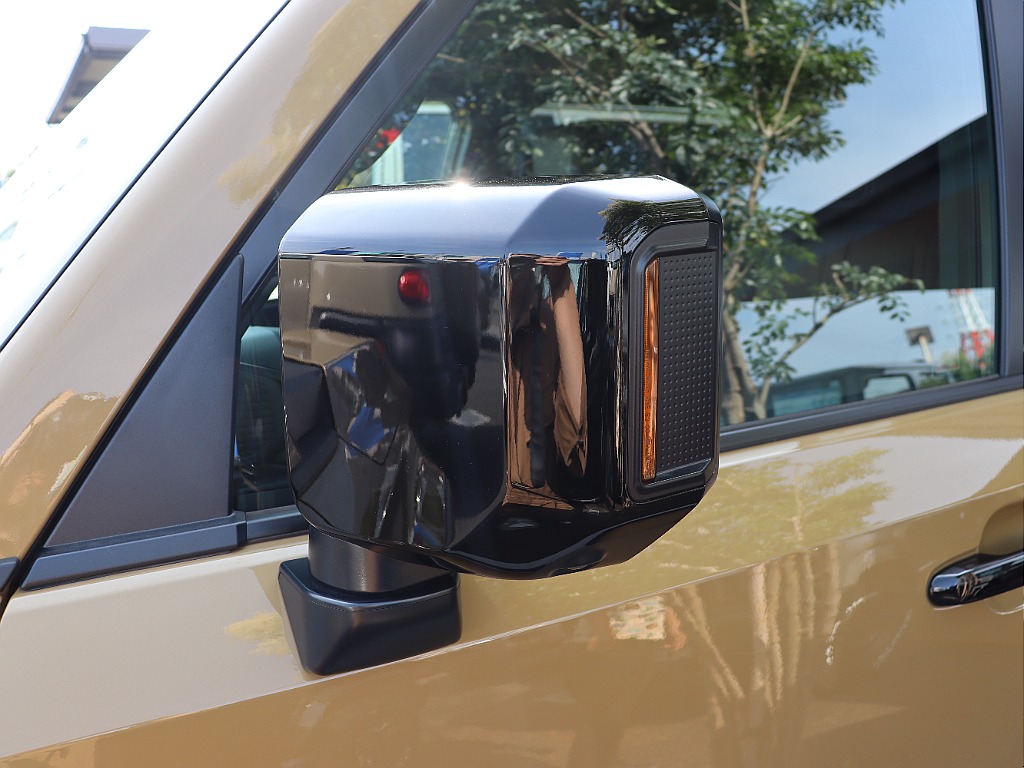 サイドミラー！