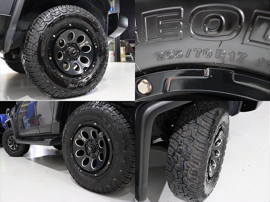 4×4エンジニアリング　Air GアルミホイールにヨコハマジオランダーX-ATタイヤのコンビネーション！