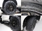 新品FLEXオリジナル　XELF02　アルミホイールに新品YOKOHAMA　GEOLANDER　MTタイヤのコンビネーション！