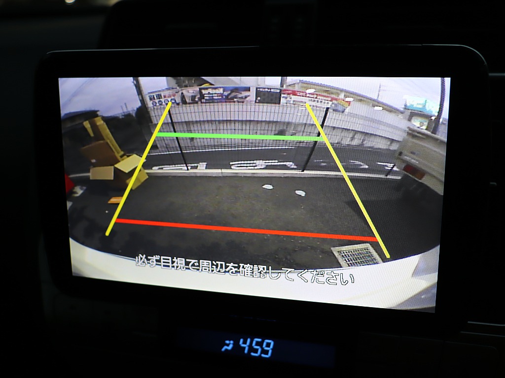 バックカメラ！