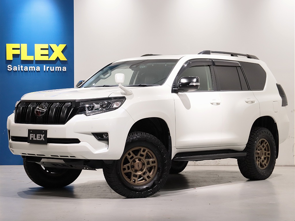 ワンオーナー車！人気のTRDホイール装備の150プラドが新入庫！
