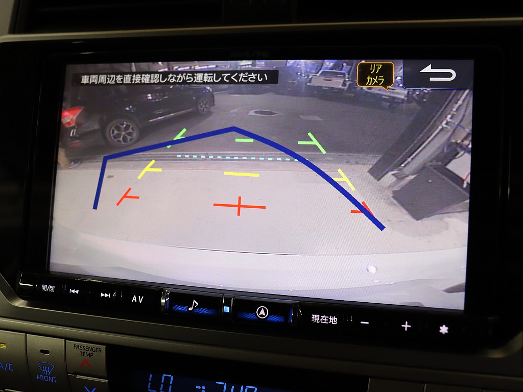 バックカメラ！