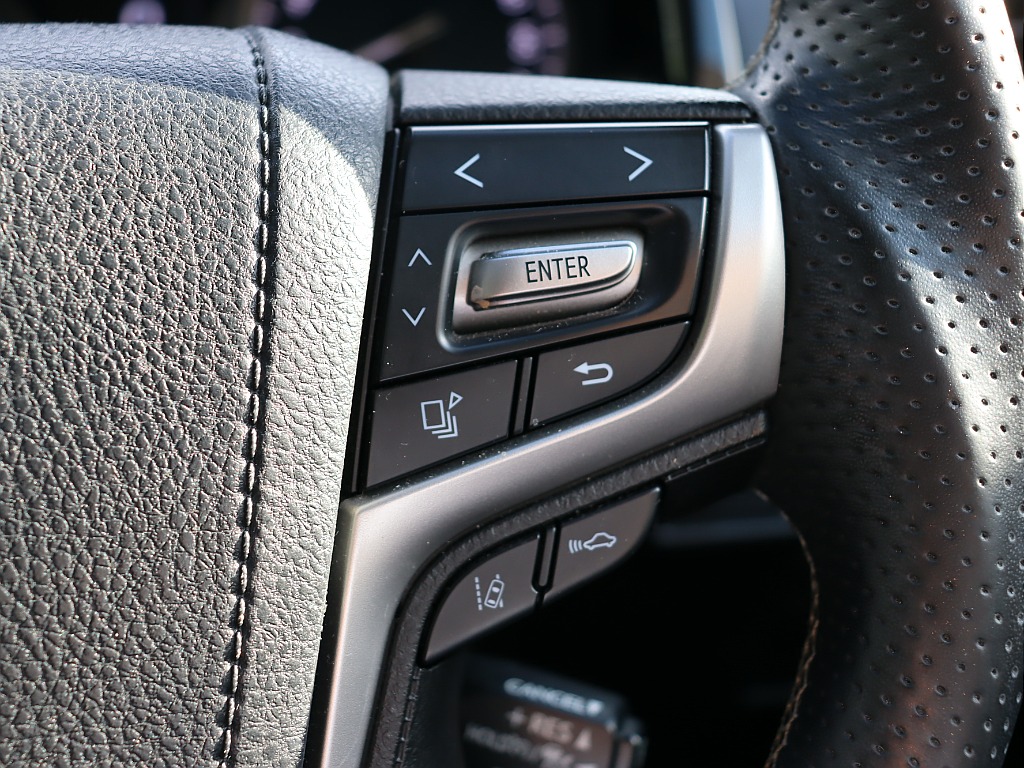 ステアリングスイッチ！