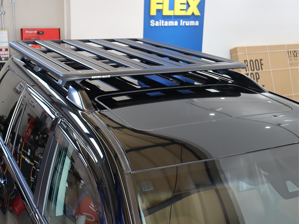 ライノラックのフラットラックを新品装着！