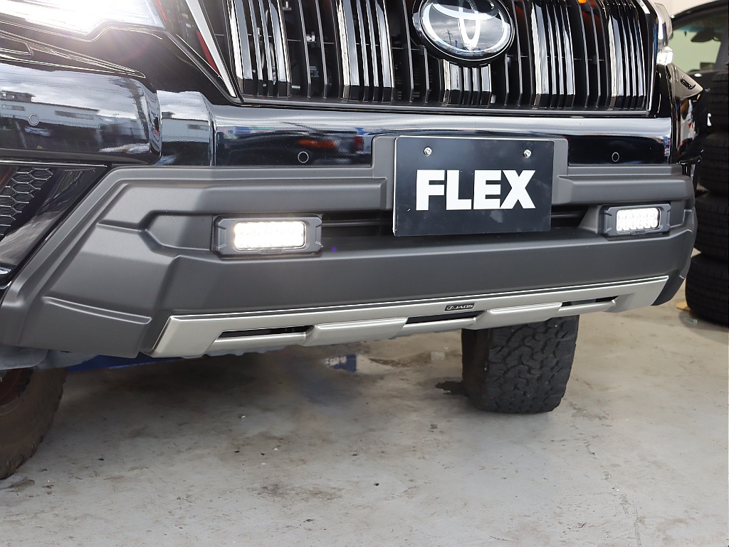 JAOSのフロントバンパーも統一感があります！