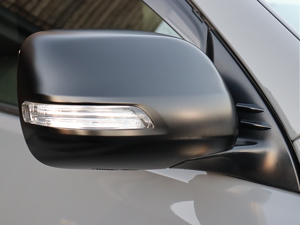 サイドミラーマッドブラック！