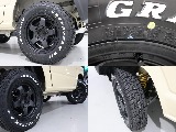 新品ダンロップグラントレックRTタイヤに新品ワーク製(クラッグS1J)マッドブラック16インチホイールのコンビネーション！