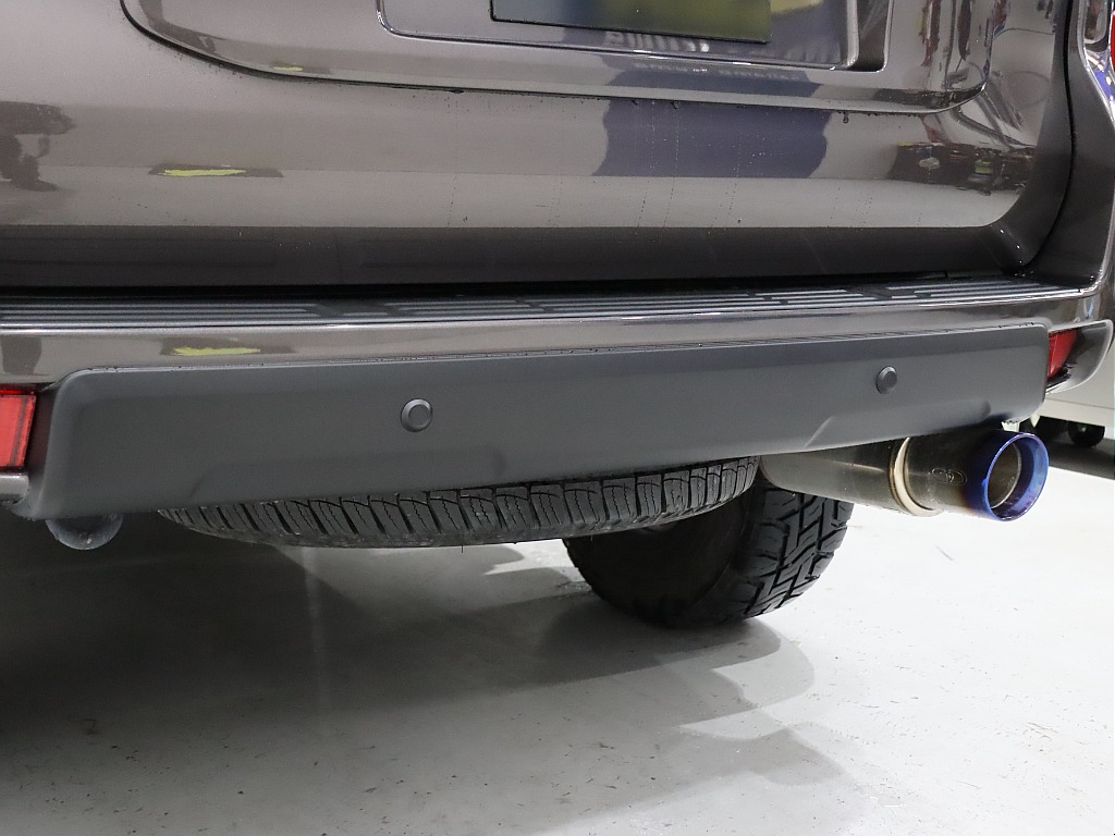 各パーツがマットブラック仕様！