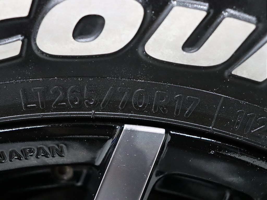 タイヤサイズはこちら！