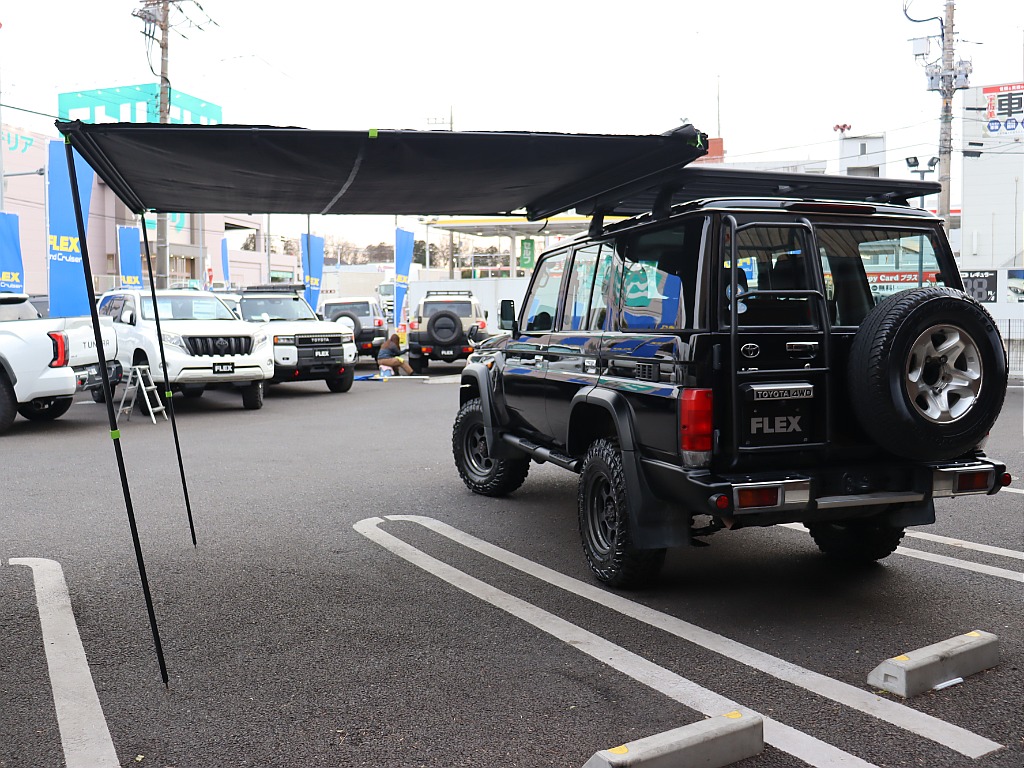 IRONMAN 4×4製 サイドオーニング！