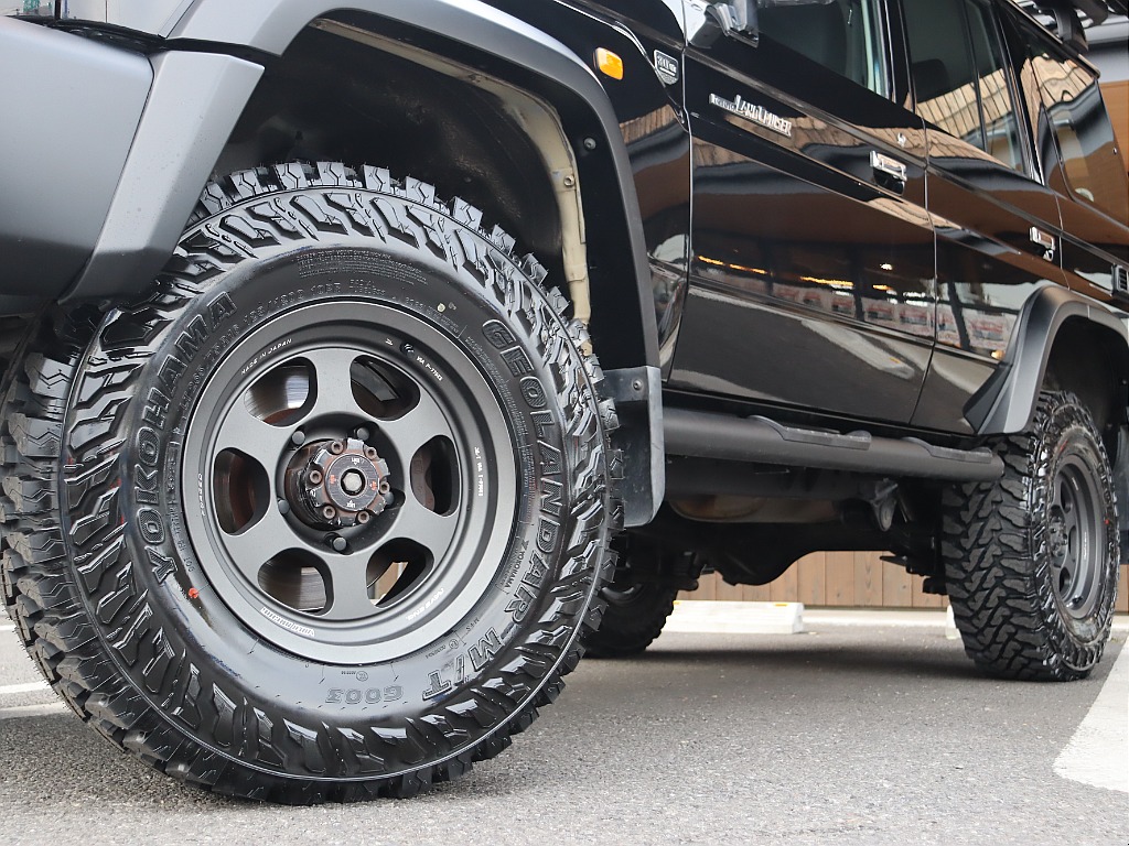 RAYS製TE37 16ｲﾝﾁｱﾙﾐホイールにYOKOHAMA　GEOLANDER　MTタイヤ装備！