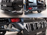新品モデリスタエアロにガナドールマフラーで引き締まっています☆