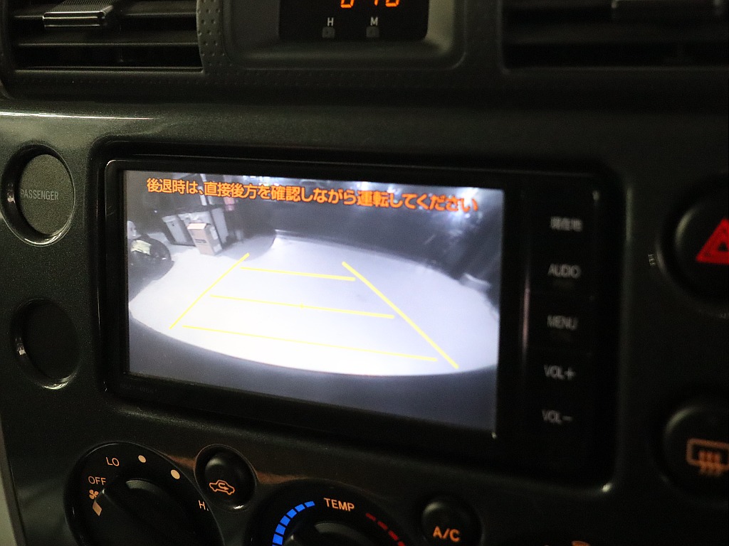 バックカメラ！