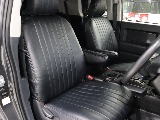 フロントシート！新品ブラックシートカバー装着！