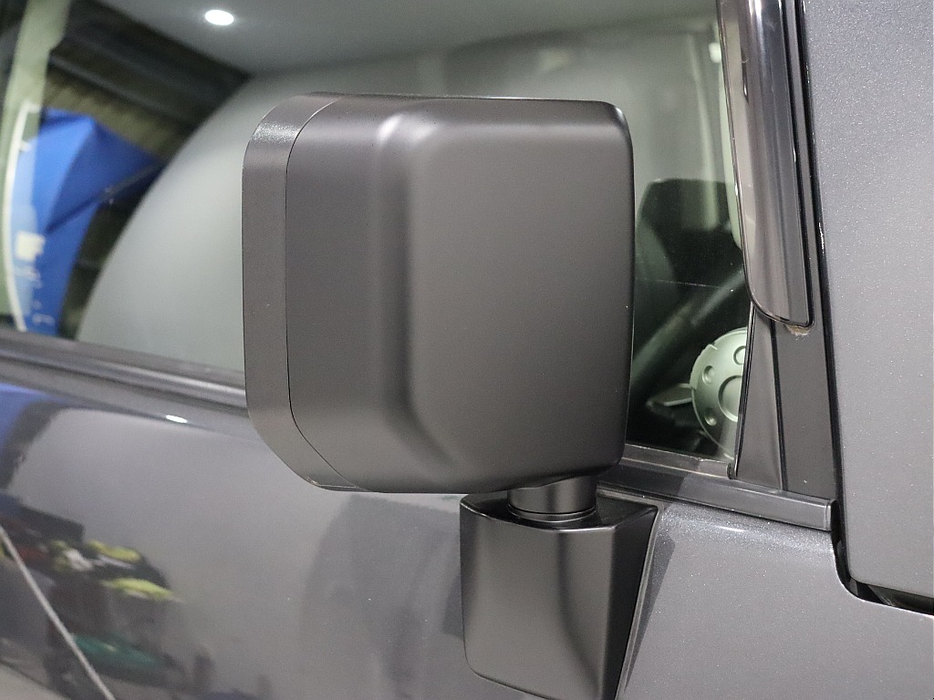 サイドミラーマッドブラック！