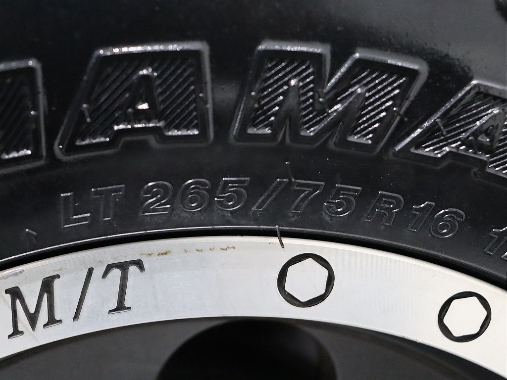 タイヤサイズ！