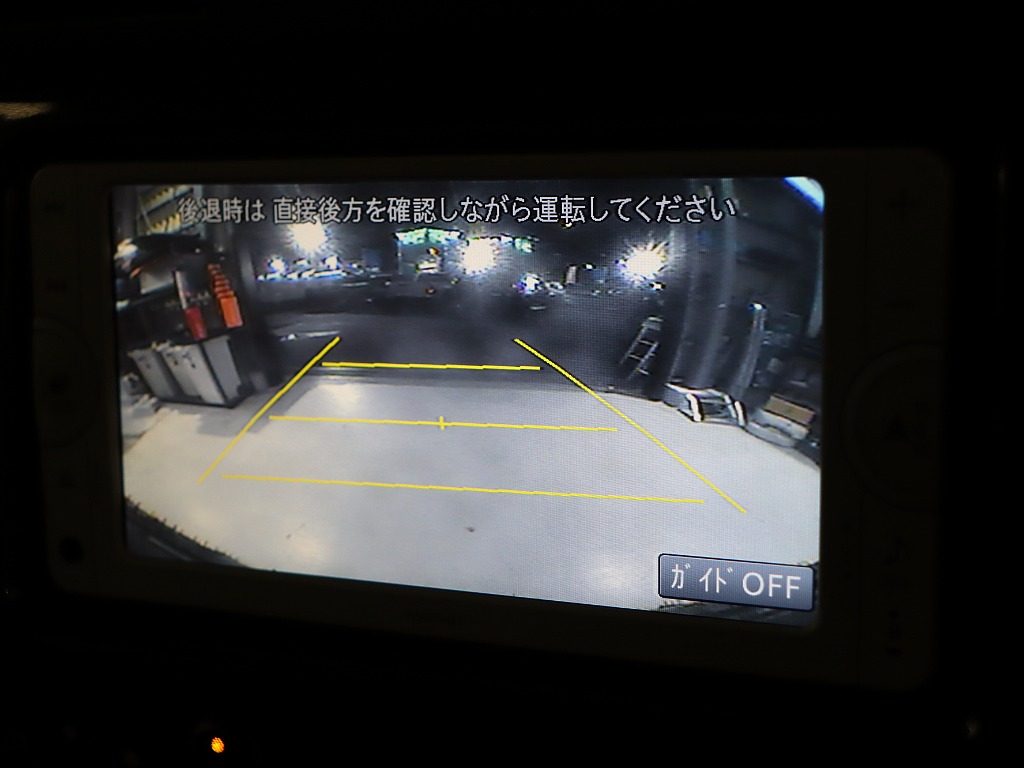 バックカメラ！