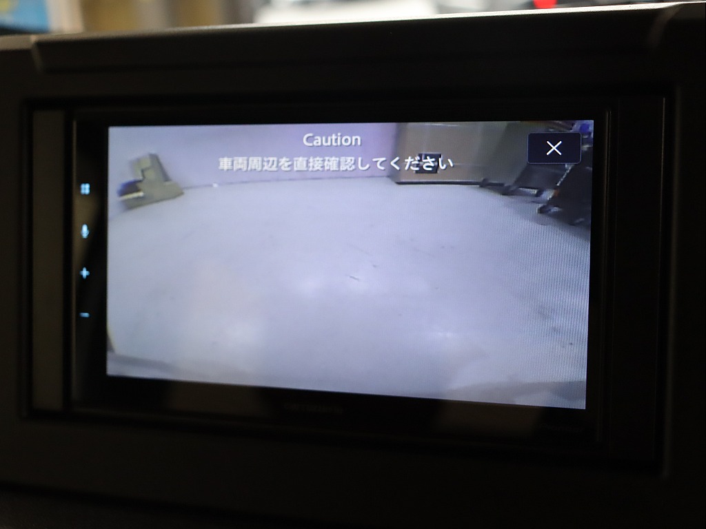 バックカメラ！